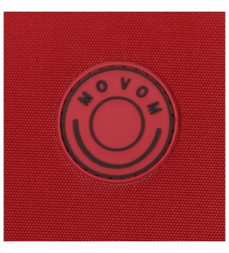 Movom Conjunto de malas Atlanta 56 - 66 vermelho