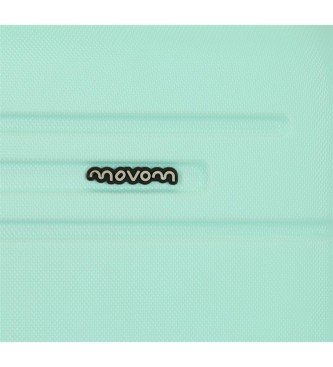 Movom Movom Galaxy 55 - 68 cm light blue suitcase set