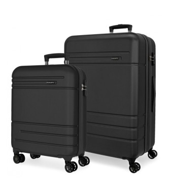 Movom Movom Galaxy luggage set 55 - 68 cm black