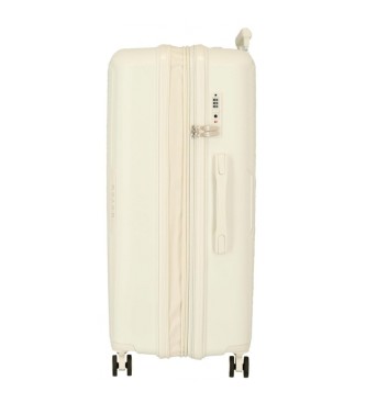 Movom Juego de maletas  Inari  rgidas 55 - 68 - 78 blanco