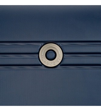 Movom Set valigie rigide Riga 55-70-80 cm blu scuro