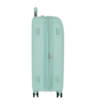 Movom Set de valises rigides Riga 55-70-80cm turquoise