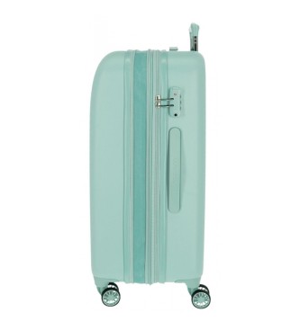 Movom Riga Hard Suitcases Set 55-70-80cm turquoise