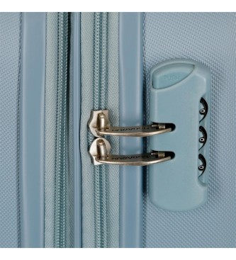 Movom Zestaw twardych walizek Riga 55-70cm niebieski