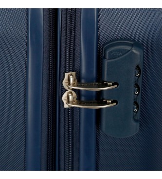 Movom Riga hard suitcase set 55-70cm marine
