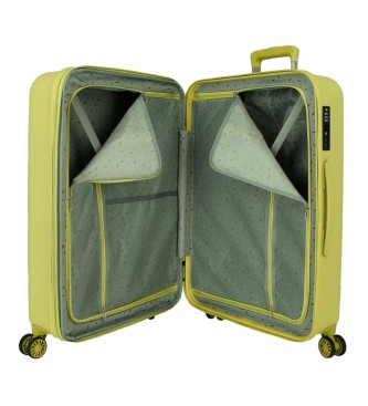 Movom Houten koffer set 55 -70 - 80 groen