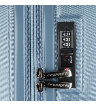 Movom Movom Wood koffer set 55 - 68 - 78 blauw