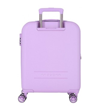 Movom Riga hard suitcase set 55 - 70 cm purple