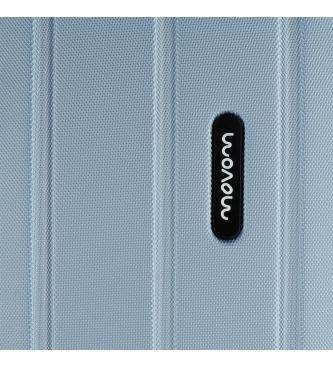 Movom Movom Wood Coffre de cabine rigide et rigide en argent -55x38,8x20cm