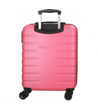 Movom Rigid cabin case Movom Turbo pink -55x39x20cm