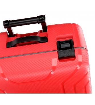 Movom Medium suitcase Movom Newport Red rigid 65cm