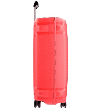 Movom Medium suitcase Movom Newport Red rigid 65cm