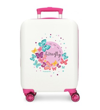 Movom Movom Butterfly valise cabine rigide 50 cm blanc