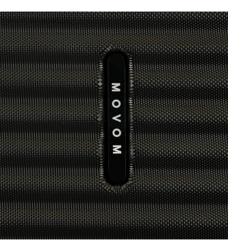 Movom Valise cabine Dayton avec poche frontale 55cm noir