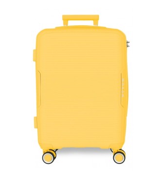 Movom Cabin size suitcase Inari rigid 55 cm yellow