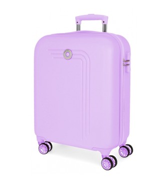 Movom Kovček velikosti kabine Riga rigid 55cm vijolične barve