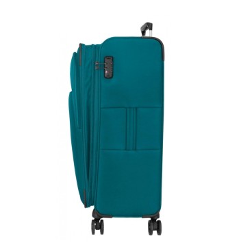 Movom Large Atlanta 77 cm green suitcase