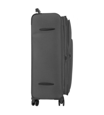 Movom Grote Atlanta 77 cm grijze koffer