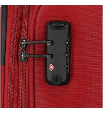 Movom Grande valise Atlanta 77 cm rouge