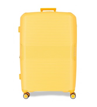 Movom Inari large rigid suitcase 78 cm yellow
