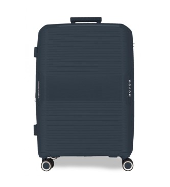 Movom Large Inari rigid navy suitcase