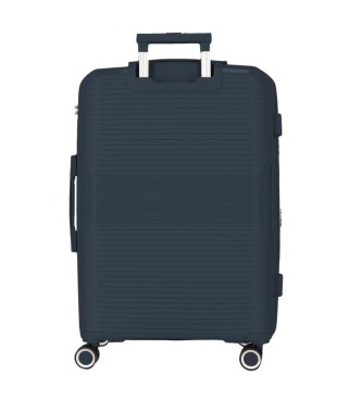 Movom Large Inari rigid navy suitcase