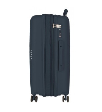 Movom Large Inari rigid navy suitcase