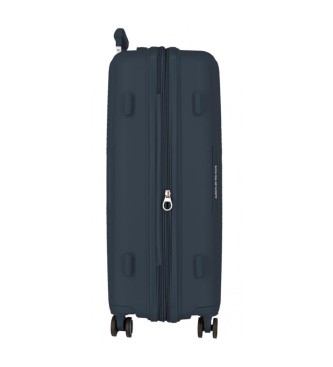 Movom Large Inari rigid navy suitcase