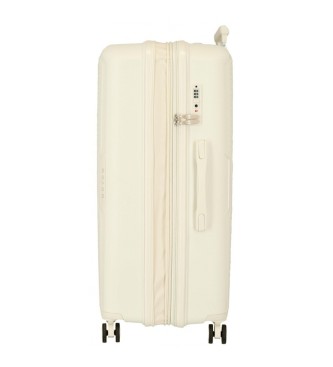 Movom Grote koffer Inari stijf 78 cm wit