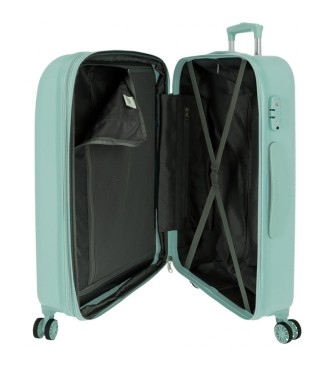 Movom Riga Rigid Large Suitcase 80cm turquoise