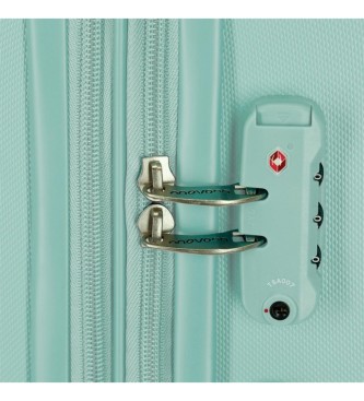 Movom Riga Rigid Large Suitcase 80cm turquoise
