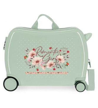 Movom Movom Romantic Girl 2-hjulet multidirektionel kuffert grn