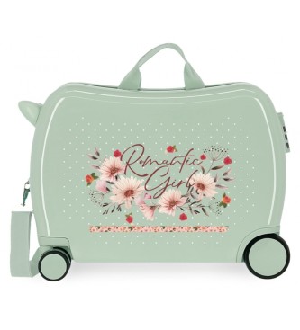 Movom Movom Romantic Girl 2-hjulet multidirektionel kuffert grn