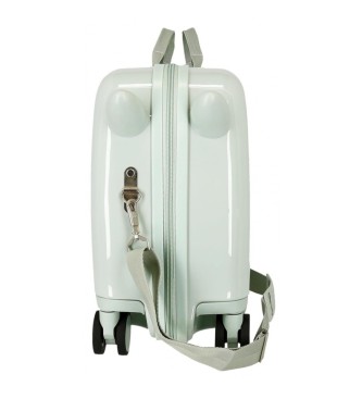 Movom Movom Romantic Girl 2 wheeled multidirectional suitcase green