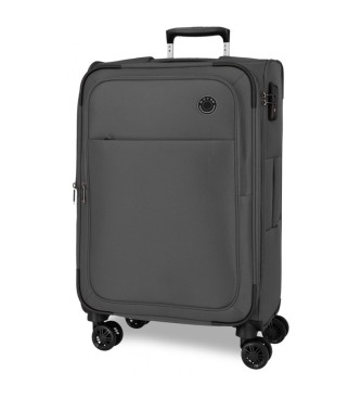 Movom Atlanta medium suitcase 66 cm grey