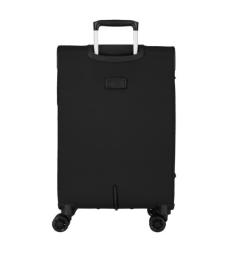 Movom Średnia walizka Atlanta 66 cm czarna