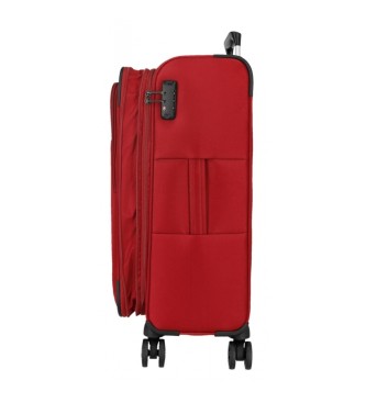 Movom Atlanta medium suitcase 66 cm red