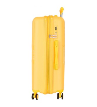 Movom Inari medium hard suitcase yellow