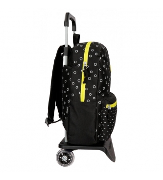 Movom Backpack with trolley Movom Bubbles Yellow -30x40x13cm