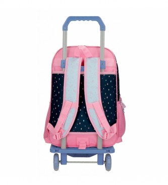 Movom Sac  dos Movom Rainbow  double compartiment avec chariot -32x46x17cm