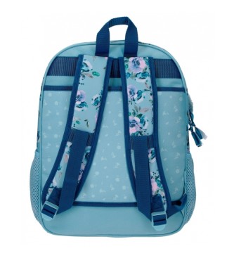 Joumma Bags Movom Wild Flowers backpack blue -30x38x12cm