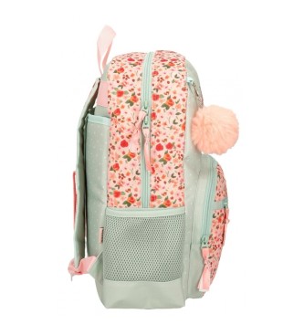 Joumma Bags Movom Romantic Girl backpack green -31x42x13cm