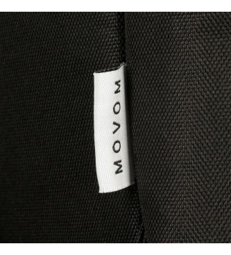 Movom Movom Toujours en mouvement 44 cm noir sac  dos scolaire avec trolley noir