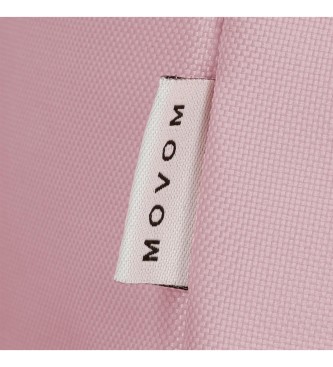 Movom Movom Immer in Bewegung 44 cm rosa Schulrucksack mit Trolley rosa