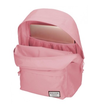 Movom Movom Sempre em movimento 44 cm rosa mochila escolar com trolley rosa