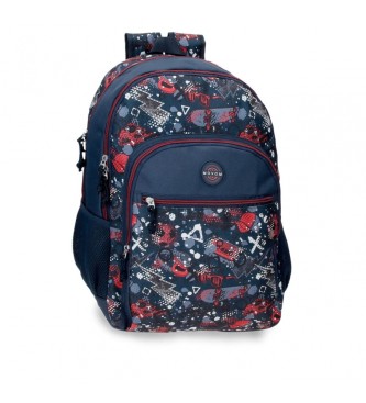 Movom Movom Free time adaptable school backpack two compartment 46 cm navy