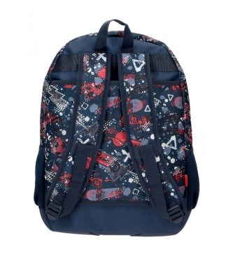 Movom Movom Free time school backpack two compartment 46 cm navy