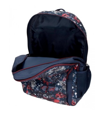 Movom Movom Free time school backpack two compartment 46 cm navy