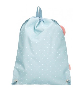 Movom Movom Live your dreams backpack bag turquoise blue