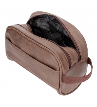 Movom Movom Texas Toiletry bag adaptable to trolley Brown -26x16x12cm- Brown
